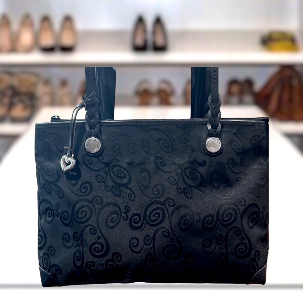 Brighton Black Print tote in Signature Jacquard. Gorgeous! - Picture 2 of 16
